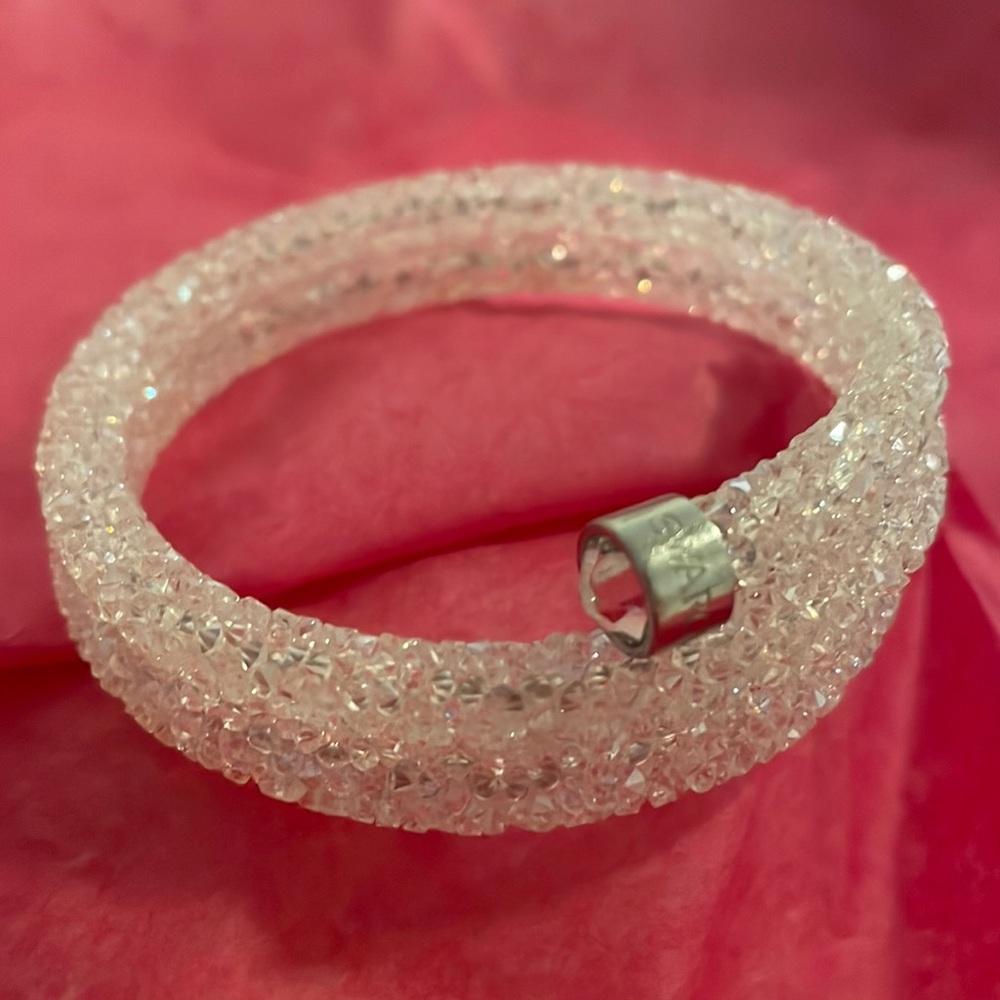 ***Bundle deal 3/$60****       Swarovski crystal wrap bracelet
